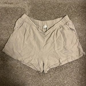 Tan shorts